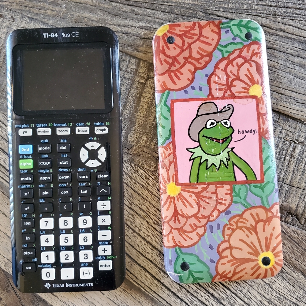 Texas Instruments Black Graphing Calculator